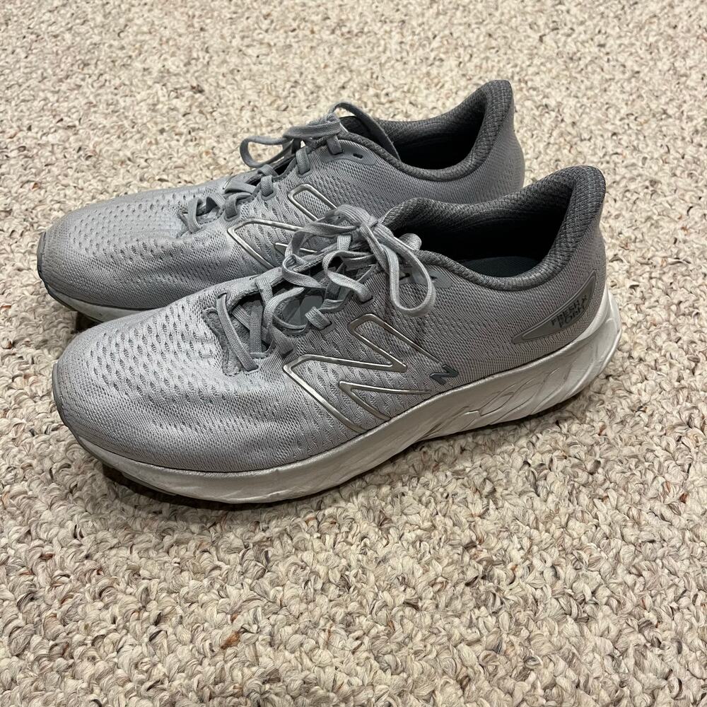 New Balance Fresh Foam x Evoz v3 Running Shoes Sz 10.5 Mens Gray